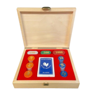 COFFRET BELOTE + 90 JETONS