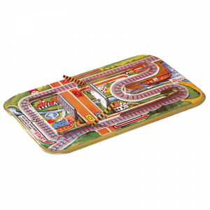 Circuit train métal à remonter