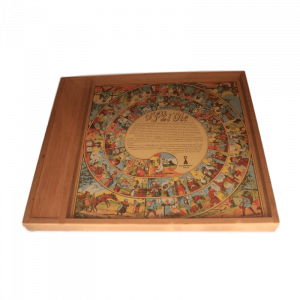 Plumier recto-verso petits chevaux et jeux de l'oie