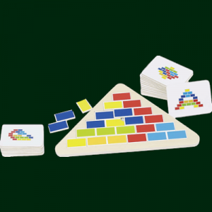 PUZZLE BOIS TRIANGLE SEGMENTE