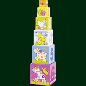 Cubes à empiler Susibelle