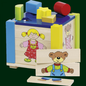 Boîte à forme puzzle
