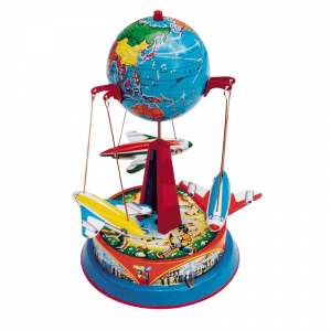 MANEGE GLOBES AVIONS METAL