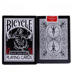 CARTES BICYCLE BLACK TIGER