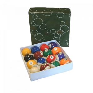 JEU DE BILLES BILLARD AMERICAIN 57MM