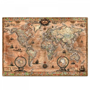 PUZZLE 1000 PCES MAPPEMONDE