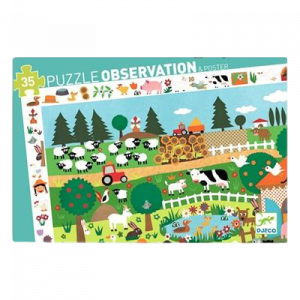 Puzzle observation 35 pièces Crazy Park