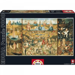 PUZZLE 9000 PCES JARDIN DES DELICE BOSCH