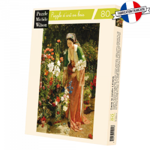 PUZZLE 80 PCES DANS LE JARDIN