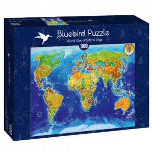 PUZZLE 1000 PCES WORLD GEOPOLITICAL
