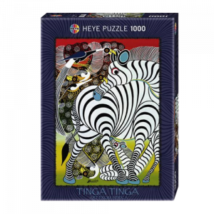 PUZZLE 1000 PCES ZEBRES TINGA