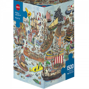 PUZZLE 1500 PCES REGATTA HEYE