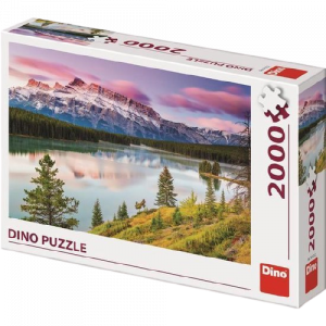 Puzzle 2000 pièces - Rocky Mountains