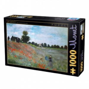 PUZZLE 1000 PCES LES COQUELICOTS MONET