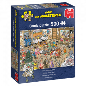 PUZZLE 500 PCES NOUVEL AN JVH