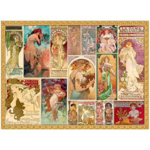 PUZZLE 3000 PCES COLLAGE MUCHA