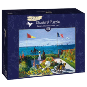 PUZZLE 1000 PCES MONET JARDIN A SAINT ADRESSE