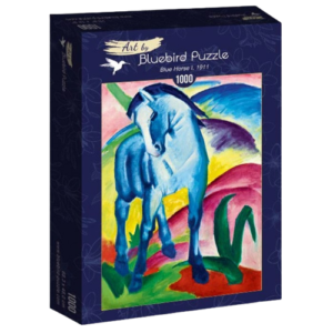 PUZZLE 1000 PCES CHEVAL BLEU FRANZ MARC