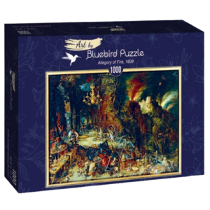 PUZZLE 1000 PCES ALEGORIE DU FEU BRUEGHLE THE ELDER