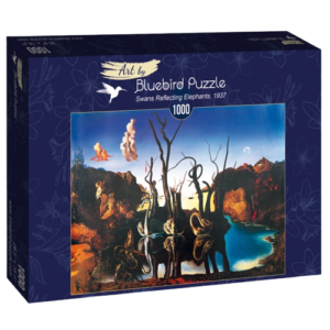 PUZZLE 1000 PCES CYGNES REFLETANT DES ELEPHANTS DALI