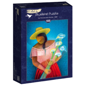 PUZZLE 1000 PCES TOFFOLI LA FEMME AUX ARUMS