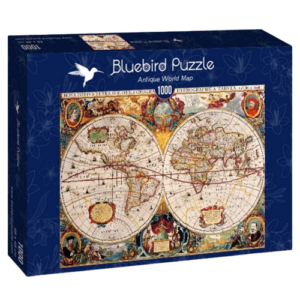 PUZZLE 1000 PCES CARTE DU MONDE ANTIQUE
