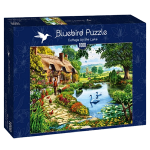 PUZZLE 1000 PCES COTTAGE BY THE LAKE