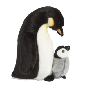 PELUCHE PINGOUIN AVEC SON PETIT