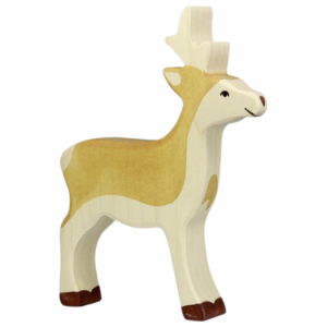 ANIMAUX BOIS JEUNE CERF