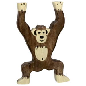 ANIMAUX BOIS CHIMPANZE DEBOUT