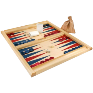 PLATEAU BACKGAMMON BOIS SKIATHOS