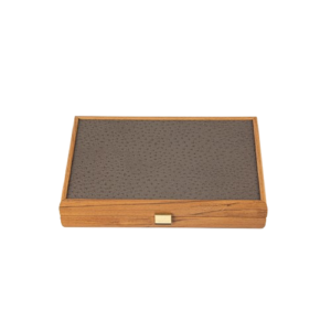 BACKGAMMON MAR NOYER T3 AG PEAU D AUTRUCHE