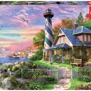 PUZZLE 1000 PCES PHARE A ROCK BAY