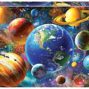 PUZZLE 500 PCES SYSTEME SOLAIRE