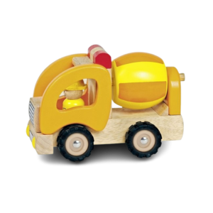 VEHICULE BOIS CAMION TOUPIE COULEUR