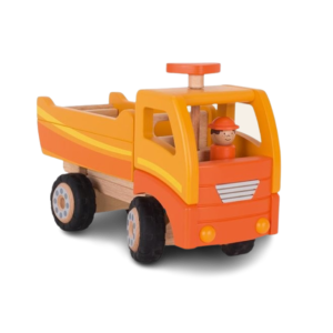 VEHICULE BOIS CAMION BENNE COULEUR
