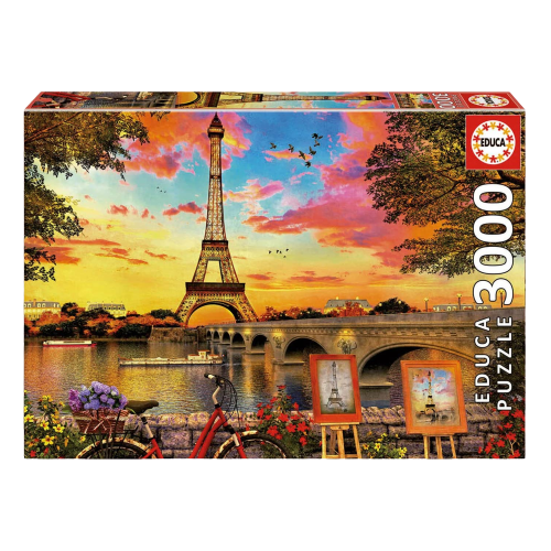 PUZZLE 3000 PCES COUCHE DE SOLEIL PARIS