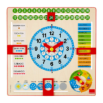 HORLOGE CALENDRIER