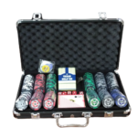 MALLETTE 300 JETONS CROWN 14 GR