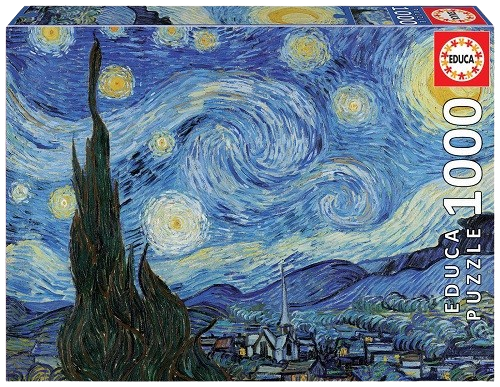 PUZZLE 1000 PCES VVG LA NUIT ETOILEE ED