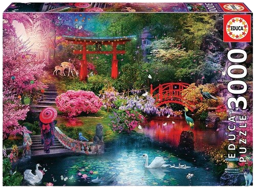 PUZZLE 3000 PCES JARDIN JAPONAIS