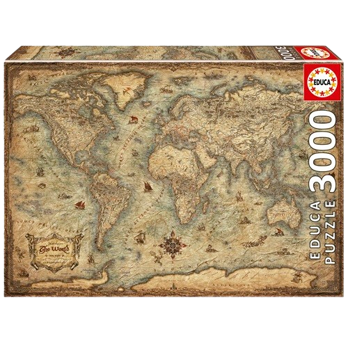 PUZZLE 3000 PCES PLANISPHERE