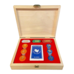 COFFRET BELOTE + 90 JETONS