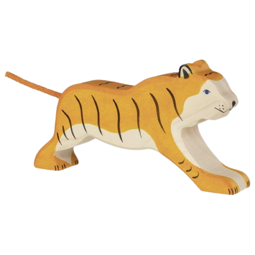 ANIMAUX BOIS TIGRE MARCHANT