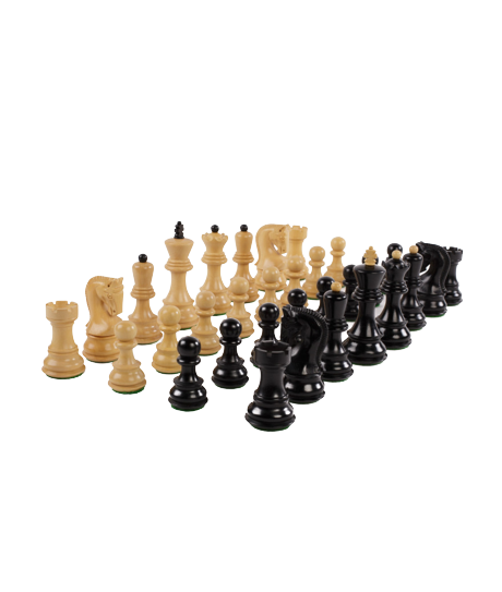 PCES ECHECS T5 RUSSIAN BUIS EBONISE