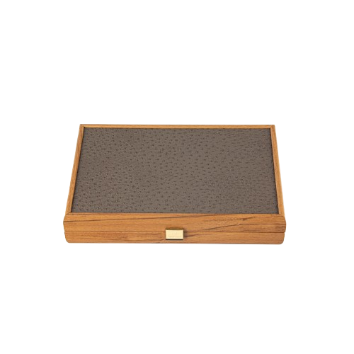BACKGAMMON MAR NOYER T3 AG PEAU D AUTRUCHE
