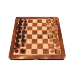 COFFRET ECHECS ACACIA MAGNETIQUE 30 CM