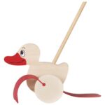Animal à pousser canard