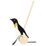 Animal à pousser pingouin