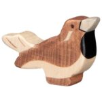 Animal en bois Moineau